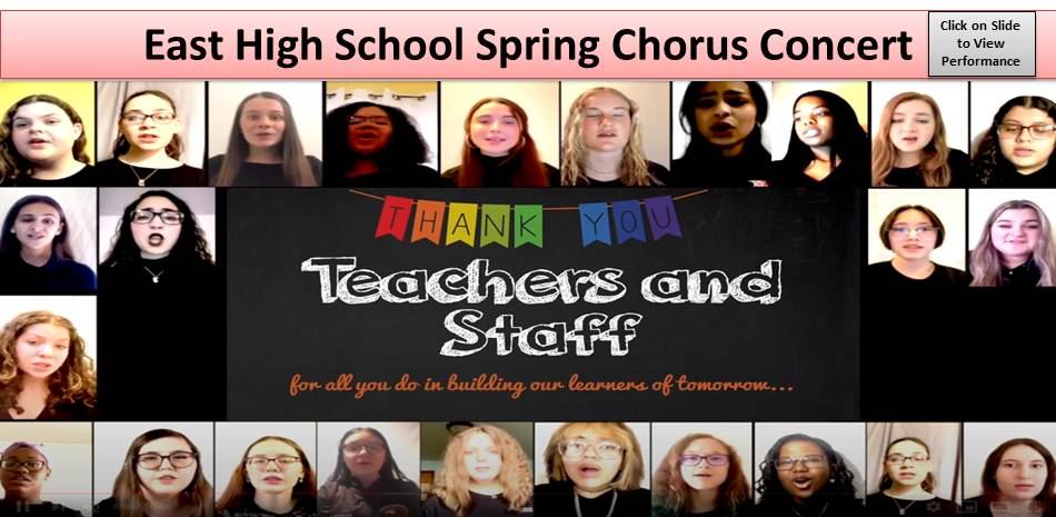 East High School Spring Chorus Concert
